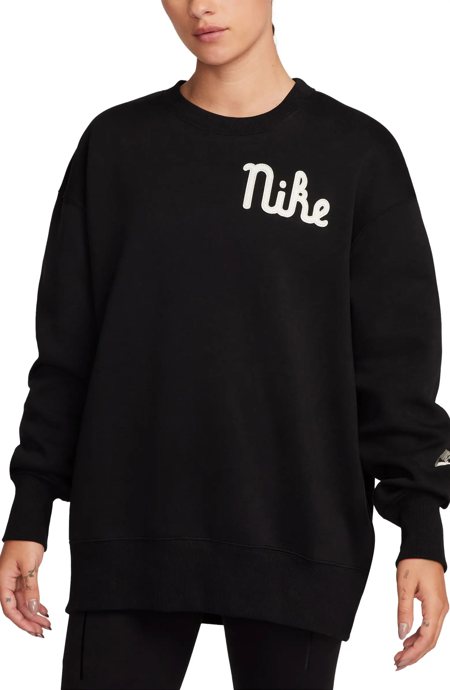 Phoenix Fleece Campus Oversize Crewneck Sweatshirt | Nordstrom