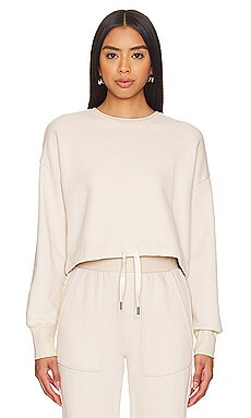 NSF Zuma Drawstring Waist Crew in Naturale from Revolve.com | Revolve Clothing (Global)