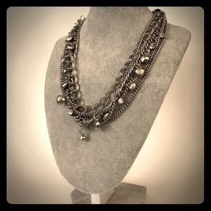 Silver Chains Charm Necklace | Poshmark