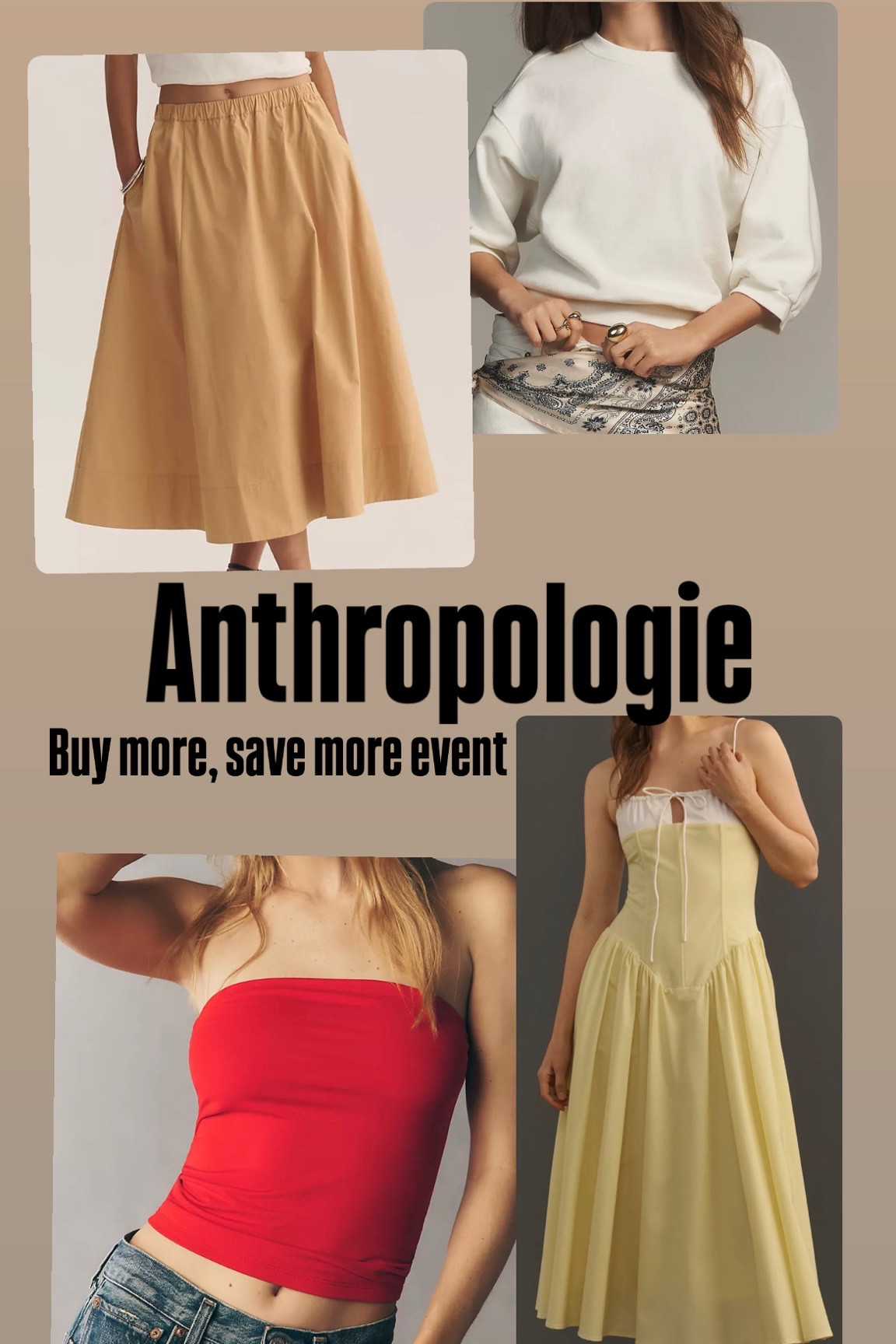 @Anthropologie buy more save more event - ends today!

Shop all my finds here ⬇️

#LTKMothersDay #LTKootd #LTKgrwm