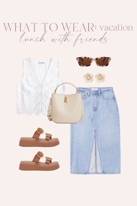 Vacation outfit inspo! Outfit inspo for lunch with friends ✨

#LTKSeasonal #LTKstyletip #LTKtravel