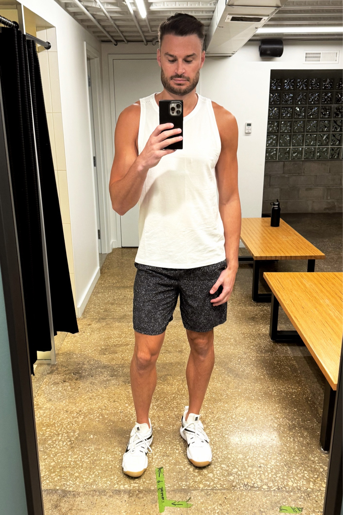White Lululemon tank 🔥🔥🔥. I am 6’4’ and wear a Large. Love this tank for workouts but also with a pair of shorts for a summer pool fit. Could even wear it with jeans and accessorize with a necklace or a fun pair of sneaks. Skies the limit with this Bad-boy! 

#LTKfitness #LTKGiftGuide #LTKmens