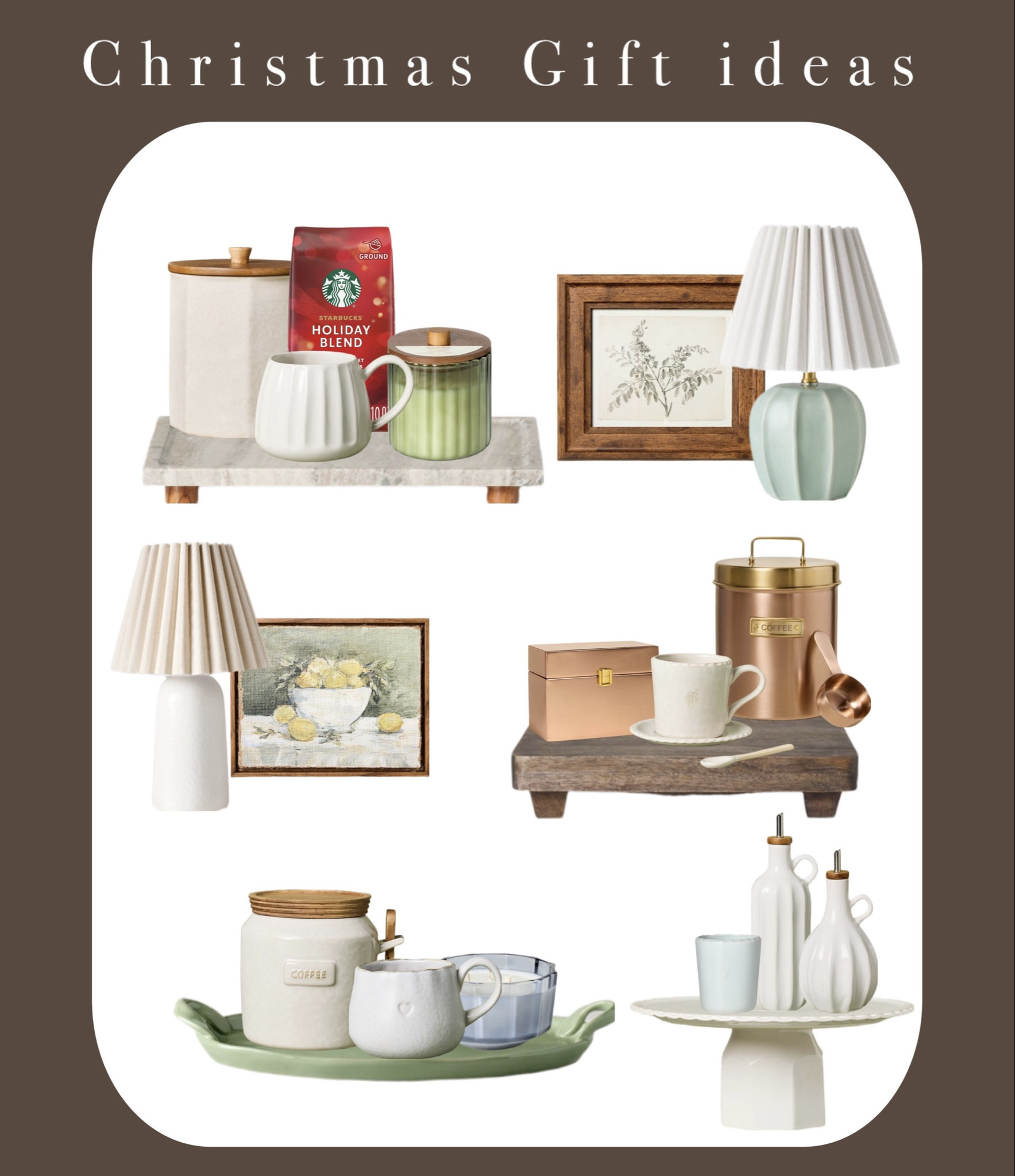 Last minute Christmas gift ideas! Perfect for someone who loves home decor and coffee or tea!

#LTKGiftGuide #LTKHome #LTKHoliday