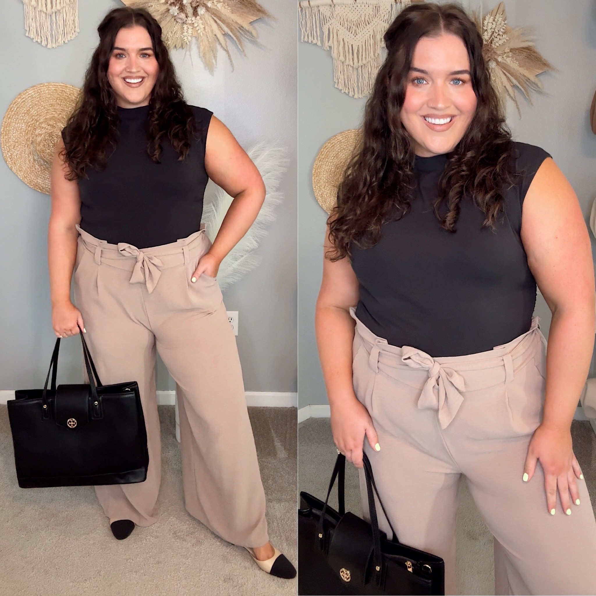 Amazon chic office outfit 👩🏼‍💼 Summer to Fall workwear style. Black top size XXL trousers size XXL

#LTKWorkwear #LTKPlusSize #LTKStyleTip