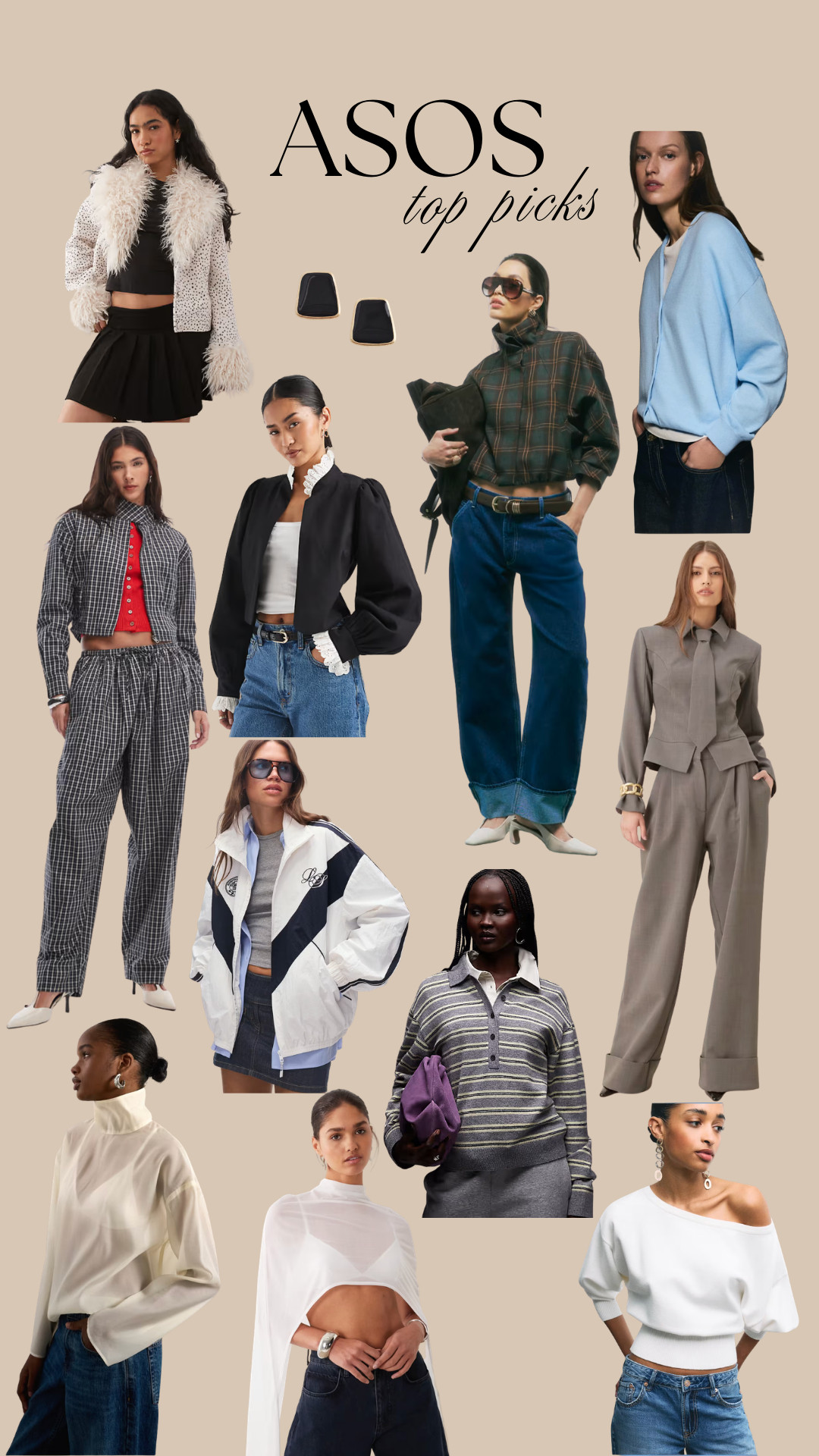 Current ASOS Top Picks!!
Tailoring, Co-Ords, Faux Fur, Asymmetric Hems, Polo Sweatshirt, Sheer Top, Statement Accessories 

 #LTKuk #LTKspring #LTKeurope