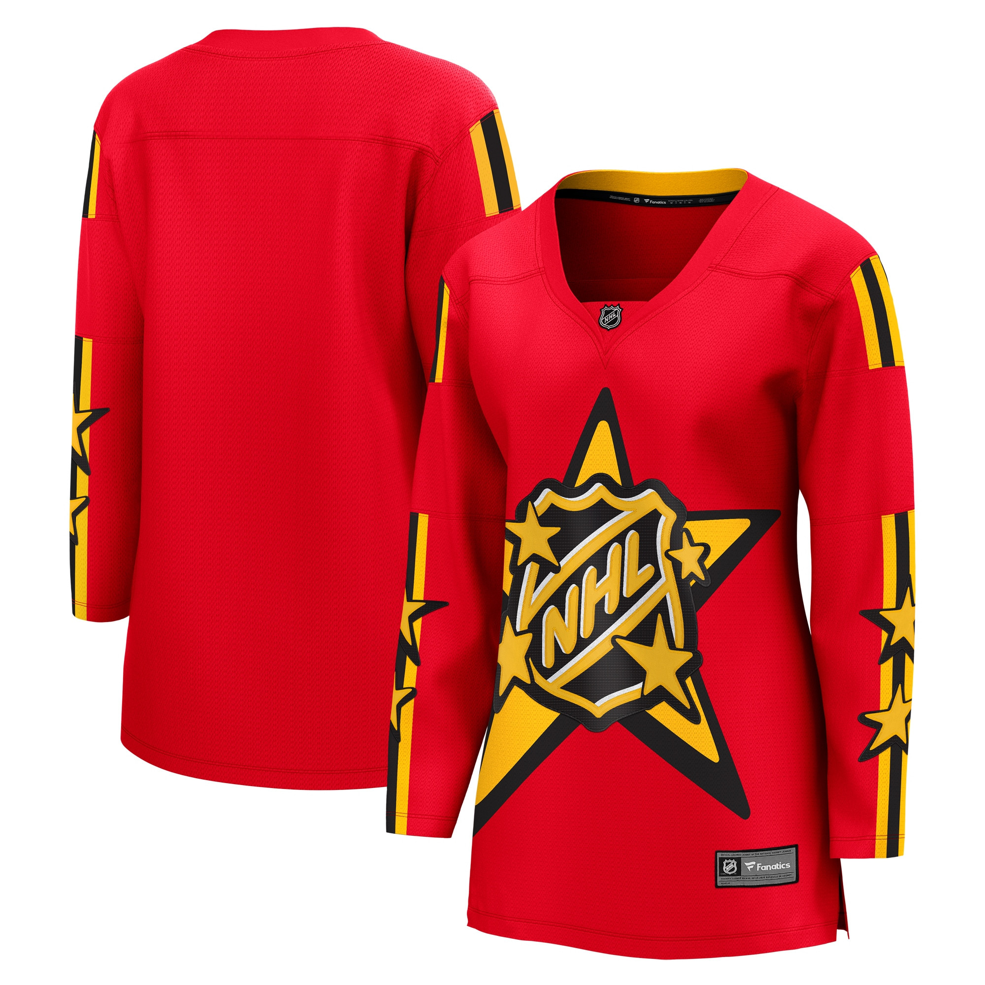 Women's  Fanatics Branded Red 2024 NHL All-Star Game Breakaway Jersey | NHL Shop