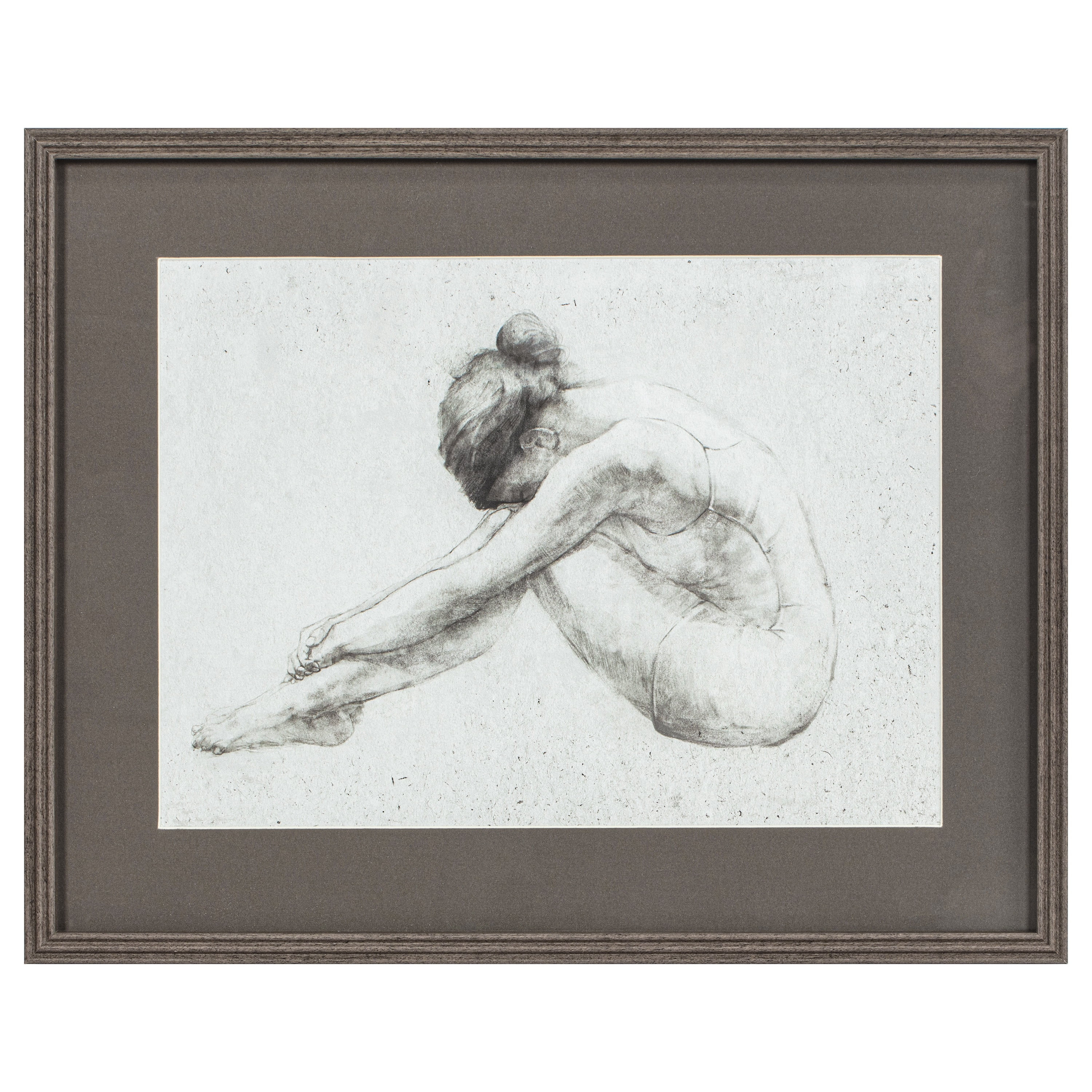 My Texas House Full Figure Drawing Framed Wall Art 20x16 | Walmart (US)