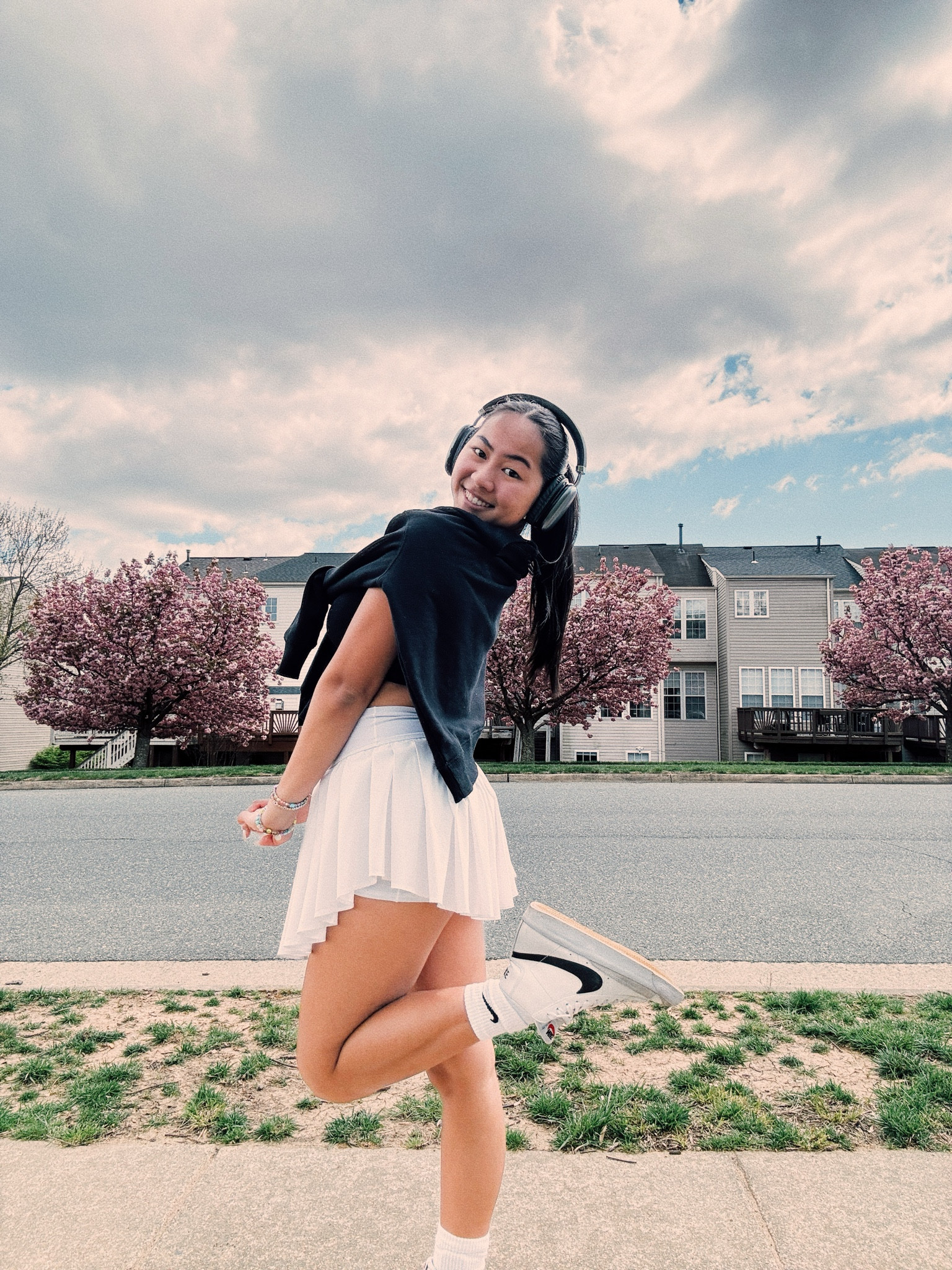 tennis skirt weather ☀️ 🌸🎧

#LTKActive