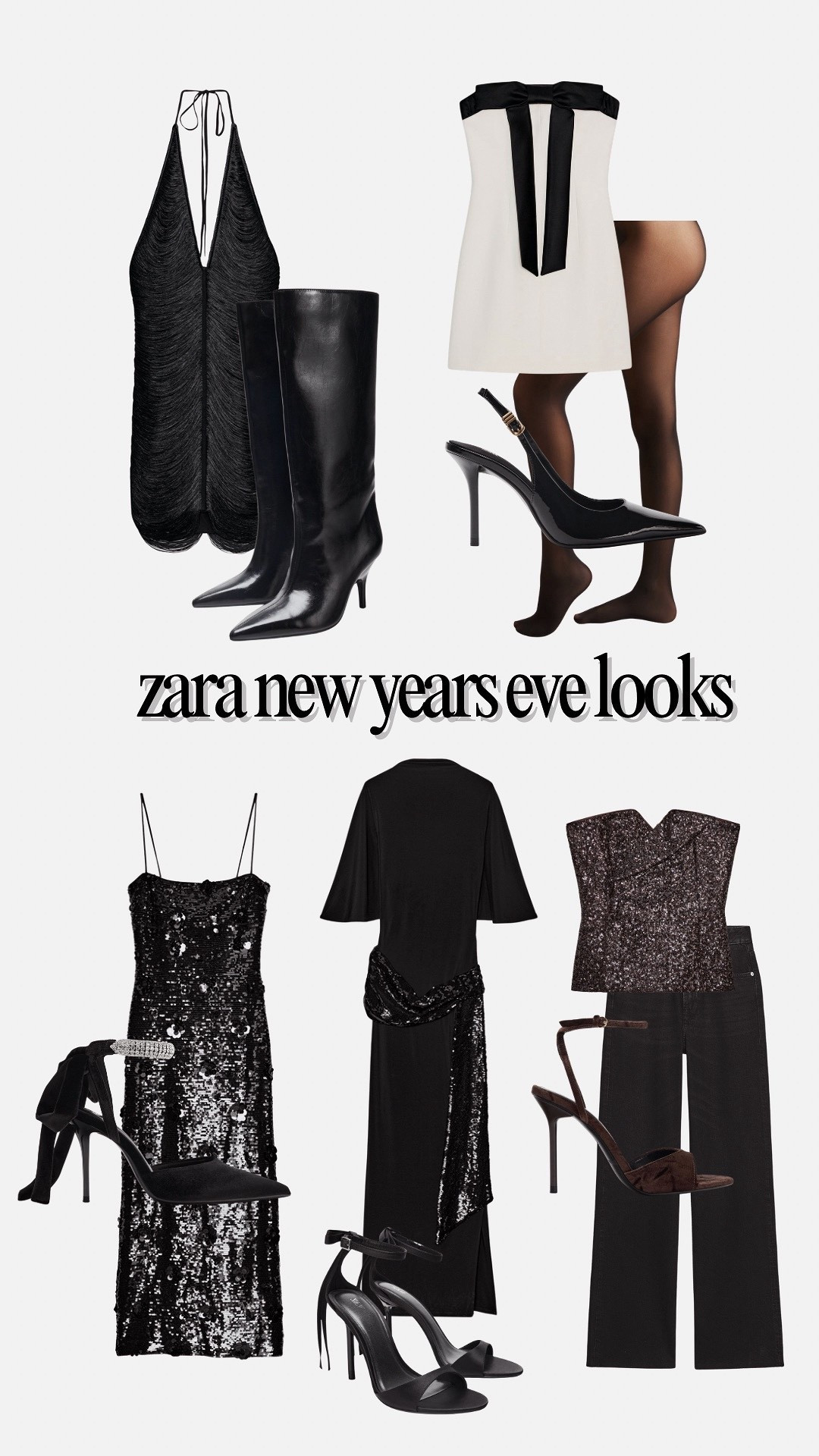 So many options from Zara right now!! I love all of these for holiday parties or for New Year’s Eve🤩✨

#LTKHoliday #LTKGiftGuide #LTKdayinmylife