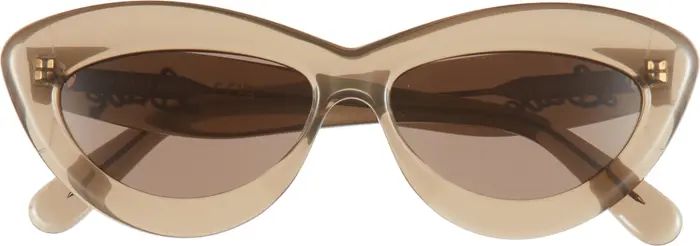 Curvy Logo 54mm Cat Eye Sunglasses | Nordstrom