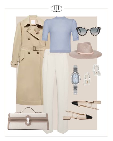 The spring wardrobe checklist is here and it’s all about versatile pieces to transition into warmer weather. Here are a few key pieces to dress up or down many spring outfits including lightweight sweaters, trench coats, a good denim jacket and a few other items. 

Spring outfit, summer outfit, trench coat, flats, hat, sunglasses, pants, casual outfit  



#LTKstyletip #LTKover40 #LTKshoecrush