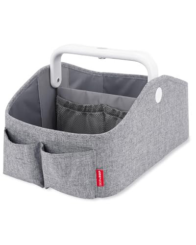 Skip Hop Diaper Caddy Organizer with Touch Sensor Night Light Nursery Style Heather Grey | Amazon (US)