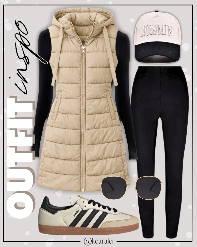 Winter outfits spring outfit idea neutral outfit black leggings with black long sleeve shirt bodysuit layering top and tan khaki long puffer vest with hood and tan adidas samba og sneakers white ruffle socks mommin trucker hat baseball hat cap checkered crossbody bum bag purse carryall tote handbag ruffle crew socks for women Amazon spring outfits affordable style cool mom outfit boho outfit street style || #casual #outfits #outfit #vest #amazon #mom #motherhood #midsize #ootd
.
.
.
baby shower dress, Maternity Dresses, Maternity, over the bump, motherhood maternity, pinkblush, mama shirt sweatshirt pullover, hospital bag, nursery, maternity photos, baby moon, pregnancy, pregnant, maternity leggings, maternity tops, diaper bag, mama necklace, baby boy, baby girl outfits, newborn, mom, 

Amazon fashion, teacher outfits, business casual, casual outfits, neutrals, street style, Midi skirt, Maxi Dress, Swimsuit, Bikini, Travel, skinny Jeans, Puffer Jackets, Concert Outfits, Cocktail Dresses, Sweater dress, Sweaters, cardigans Fleece Pullovers, hoodies, button-downs, Oversized Sweatshirts, Jeans, High Waisted Leggings, dresses, joggers, fall Fashion, winter fashion, leather jacket, Sherpa jackets, Deals, shacket, Plaid Shirt Jackets, apple watch bands, lounge set, Date Night Outfits, Vacation outfits, Mom jeans, shorts, sunglasses, Disney outfits, Romper, jumpsuit, Airport outfits, biker shorts, Weekender bag, plus size fashion, Stanley cup tumbler, Target, Abercrombie and fitch, Amazon, Shein, Nordstrom, H&M, forever 21, forever21, Walmart, asos, Nordstrom rack, Nike, adidas, Vans, Quay, Tarte, Sephora, lululemon, free people, j crew jcrew factory, old navy


#LTKootd #LTKSeasonal #LTKSaleAlert