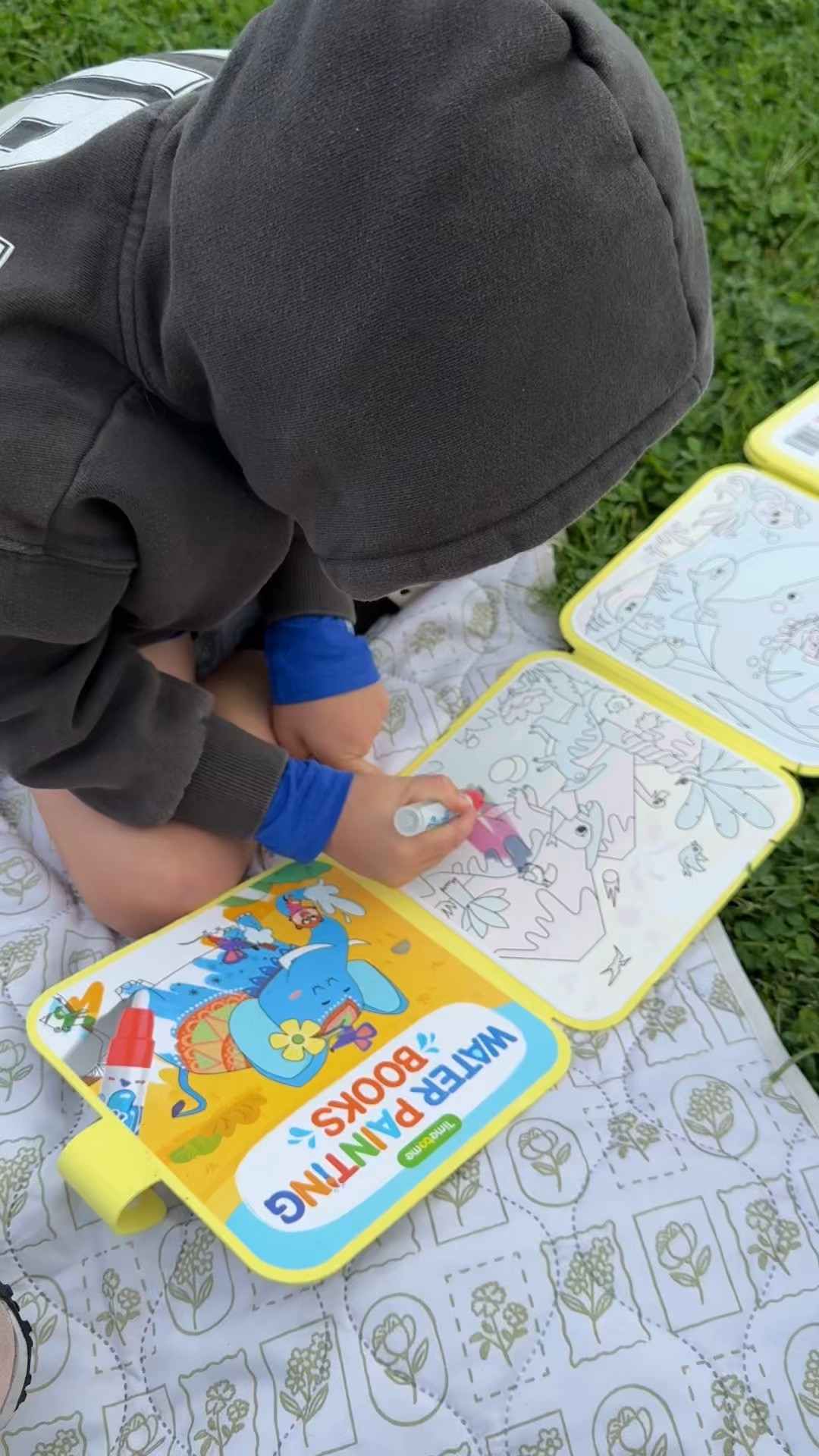 Sideline activities - water paint coloring

#LTKdayinmylife #LTKmomlife #LTKKids