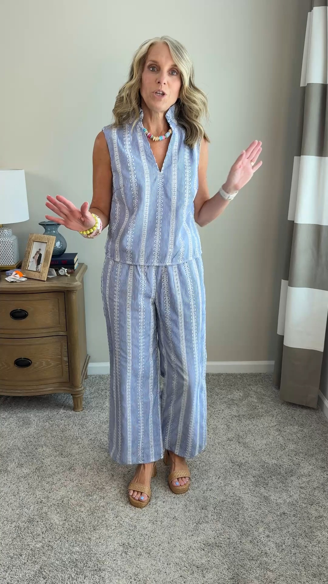 XS top/S pants 
Use COAST15
Size up .5 in shoes

#LTKgrwm #LTKootd #LTKOver40