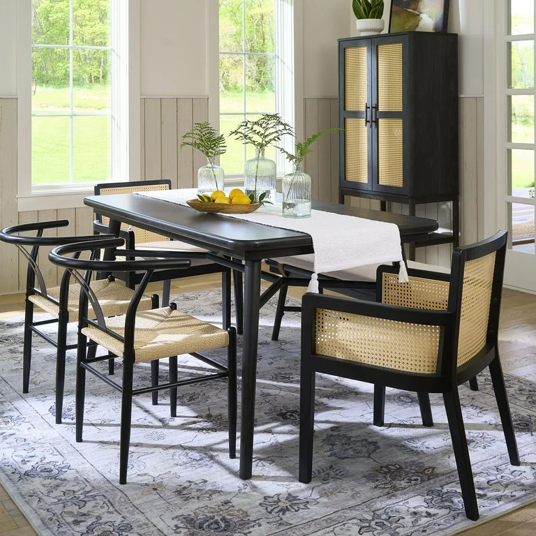 Better Homes & Gardens Springwood Dining Table, Charcoal | Walmart (US)