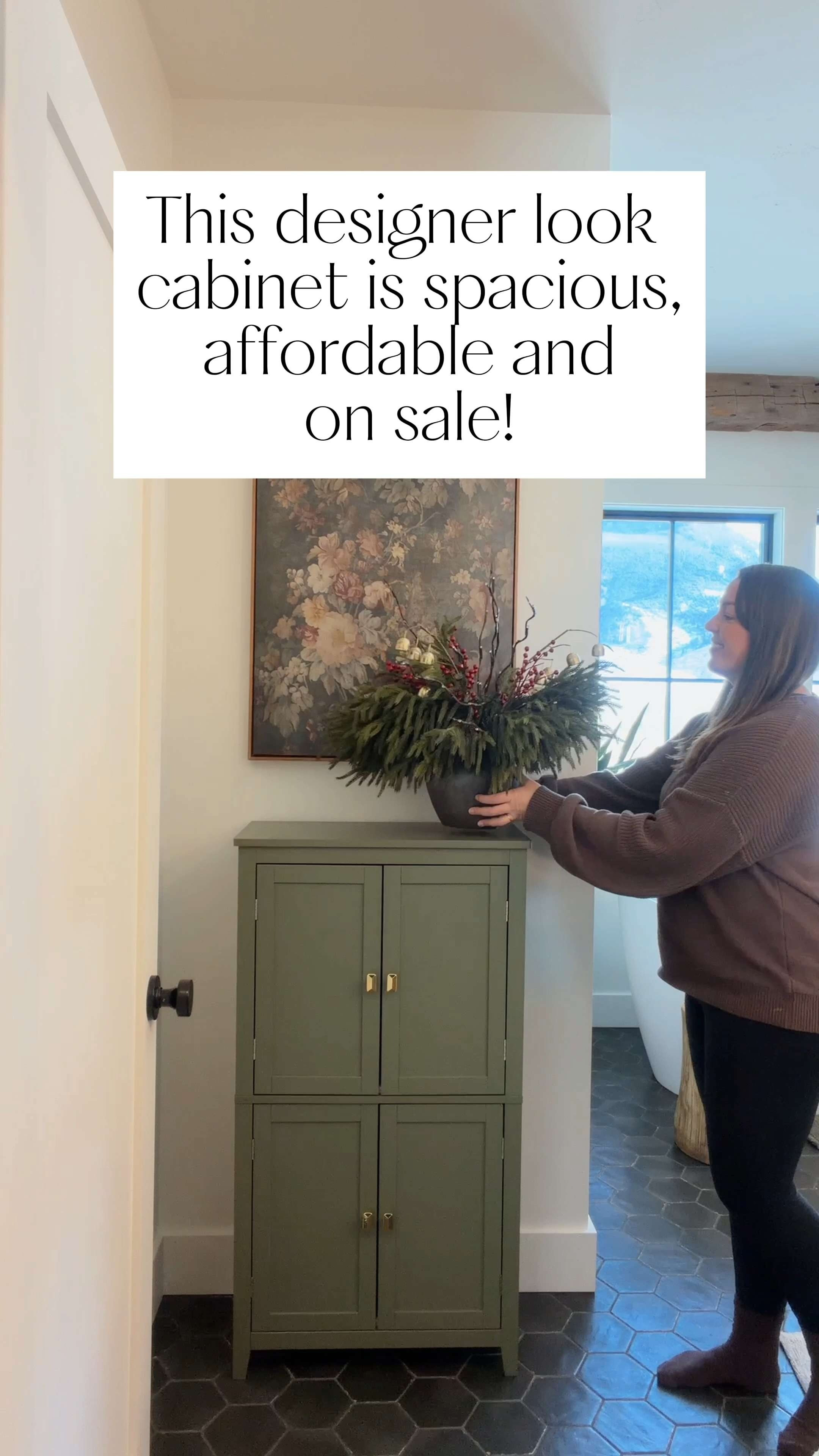  
This green storage cabinet was the perfect home find! It’s beautiful and perfect for organizing your space!

Follow my shop @rushtonhome on the @shop.LTK app to shop this post and get my exclusive app-only content! 

Don’t forget to turn on post notifications using the 🔔 to get first dibs! 

Follow @rushtonhome on Instagram and Pinterest for more home decor inspiration and affordable home finds! 

Are you looking for anything home related? You’re in the right place! At Rushton Home, I do: home decor, living room, bedroom, affordable, walmart, target, amazon, wayfair, new arrivals, winter decor, spring decor, fall decor, fall finds, summer decor, home decor refresh, studio mcgee x target, hearth and hand, magnolia, holiday decor, seasonal decor, dining room decor, bedroom decor, living room decor, affordable home decor, furniture, weekend deals, sale, on sale, pottery barn, kirklands, west elm, bench, foyer table, faux florals, rugs, couches, sofa, sectional, dresser, nightstand, night stand, end tables, lamps, art, wall art, etsy, pillows, blanket, interior design, interior styling, bedding, side tables, bed frame, tray, side table, throw pillows, look for less, designer dupe, budget decor, bar stools, counter stools, vase, ceramic pottery, budget, budget friendly, coffee table, dining chairs, cane, rattan, wood, white wash, rustic amazon home, arch, brass hardware, gold hardware, vintage, antique, european inspired, french country, back in stock

 

#LTKSaleAlert #LTKHome