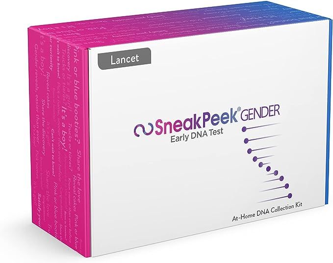 SneakPeek® DNA Test Gender Prediction - Know Baby’s Gender at 6 Weeks with 99.9% Accuracy¹ - ... | Amazon (US)