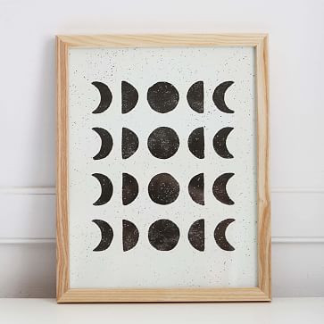 Pauline Stanley Studio Wall Art - Moon Phases | West Elm (US)