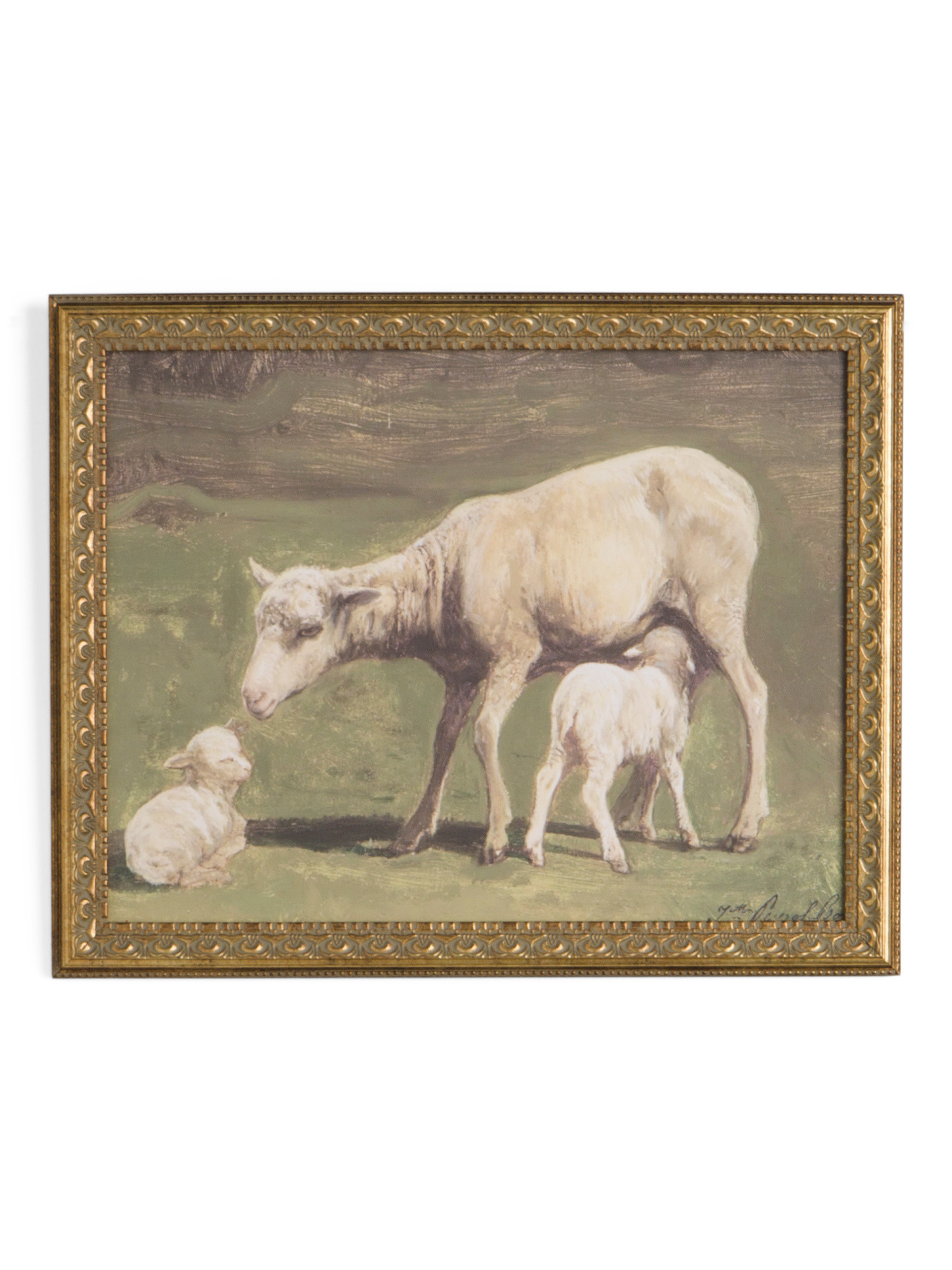 16x20 Lamb Ornate Framed Wall Art | TJ Maxx