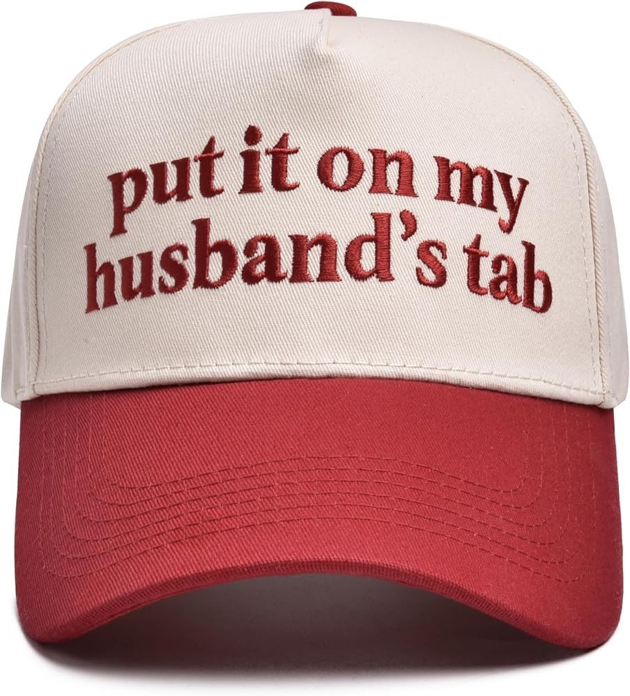 Funny Trucker Hats Women Men - Adjustable Cotton Vintage Canvas Snapback Hat - Cowboy, Put It On ... | Amazon (US)