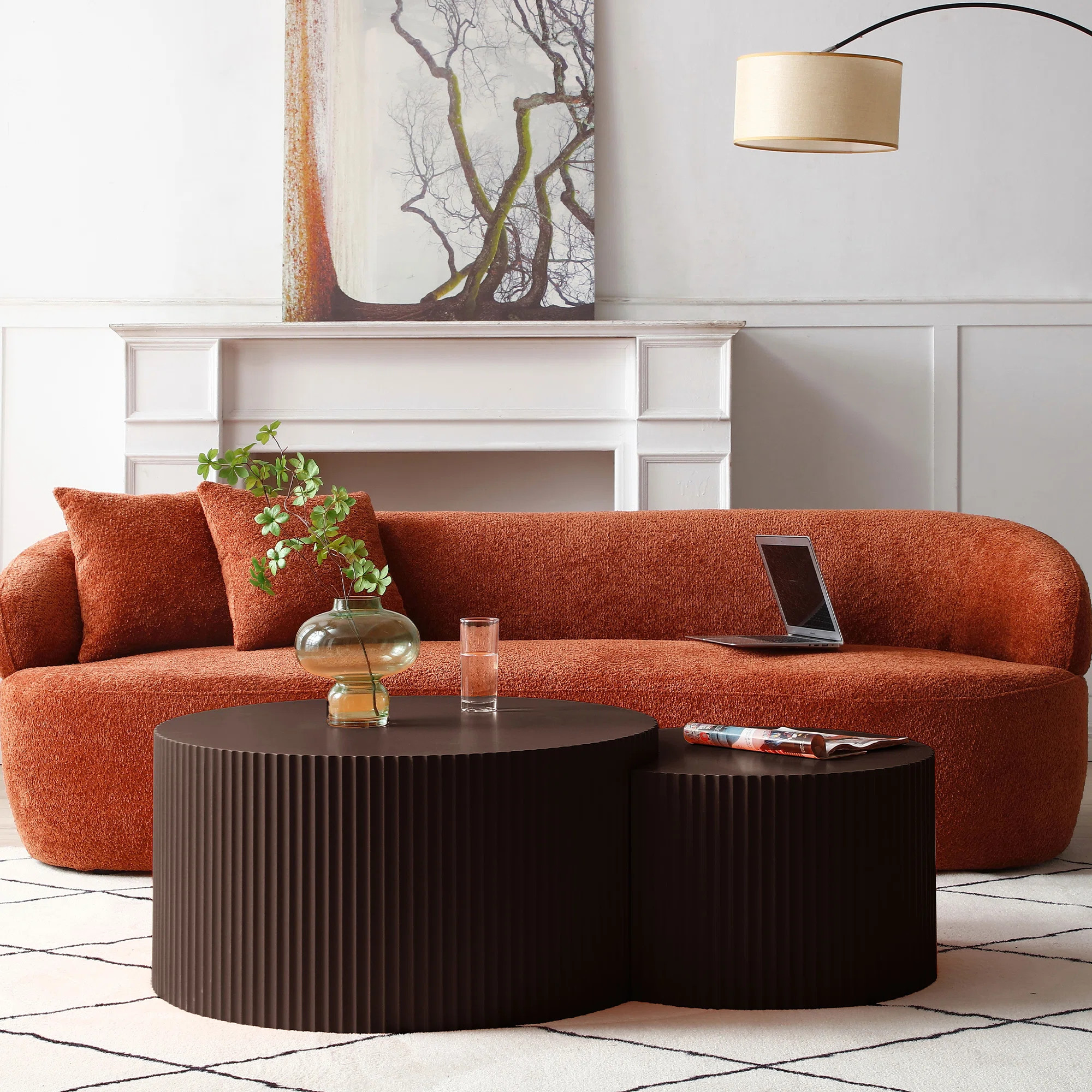 Berneice Drum 2 Nesting Tables | Wayfair North America
