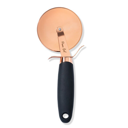 Pizza Girl Rose Gold Steel Pizza Cutter by World Market | World Market
