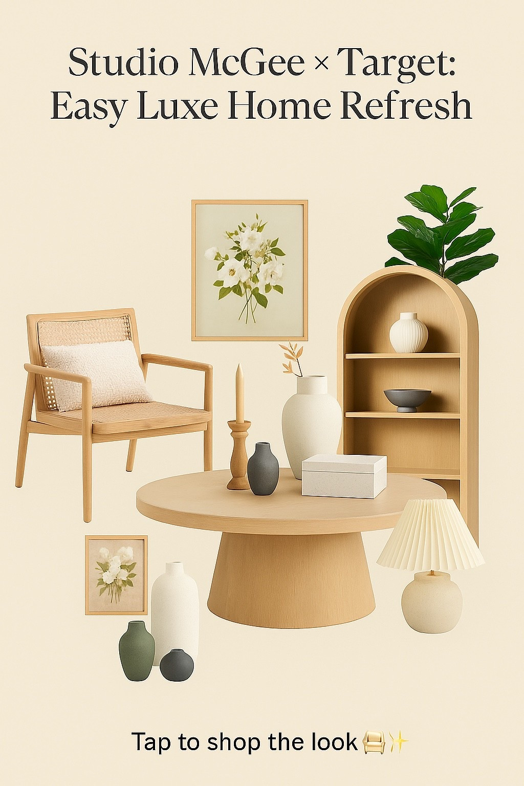 Studio McGee × Target: Easy Luxe Home Refresh

Easy luxe summer living 💫 Featuring all Studio McGee finds from Target! Tap to shop each piece.

#ltkhome #ltkfinds #targetstyle #studiomcgee #budgetdecor


#LTKFamily #LTKHome #LTKSummerEdit