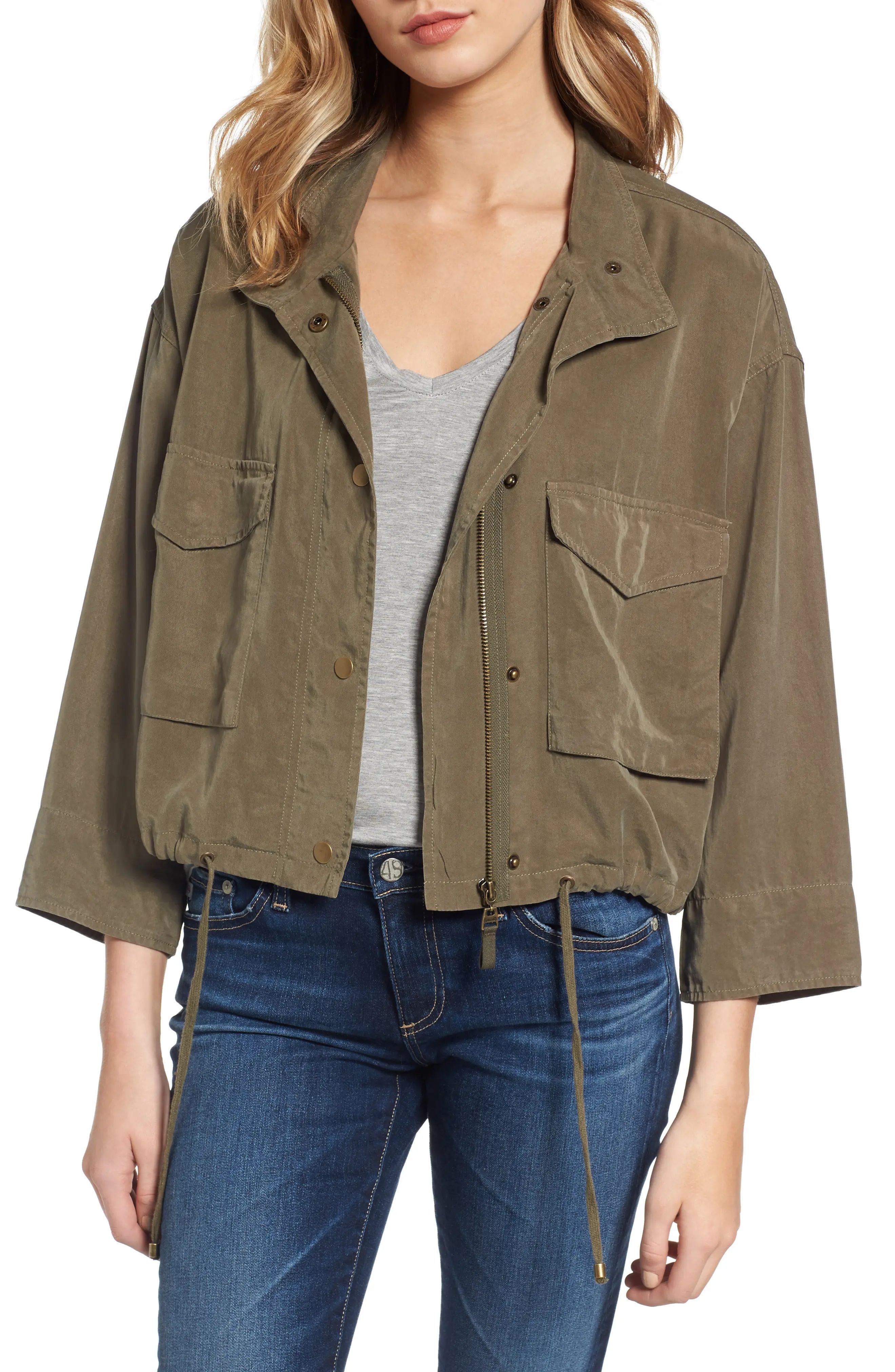 Crop Military Jacket | Nordstrom