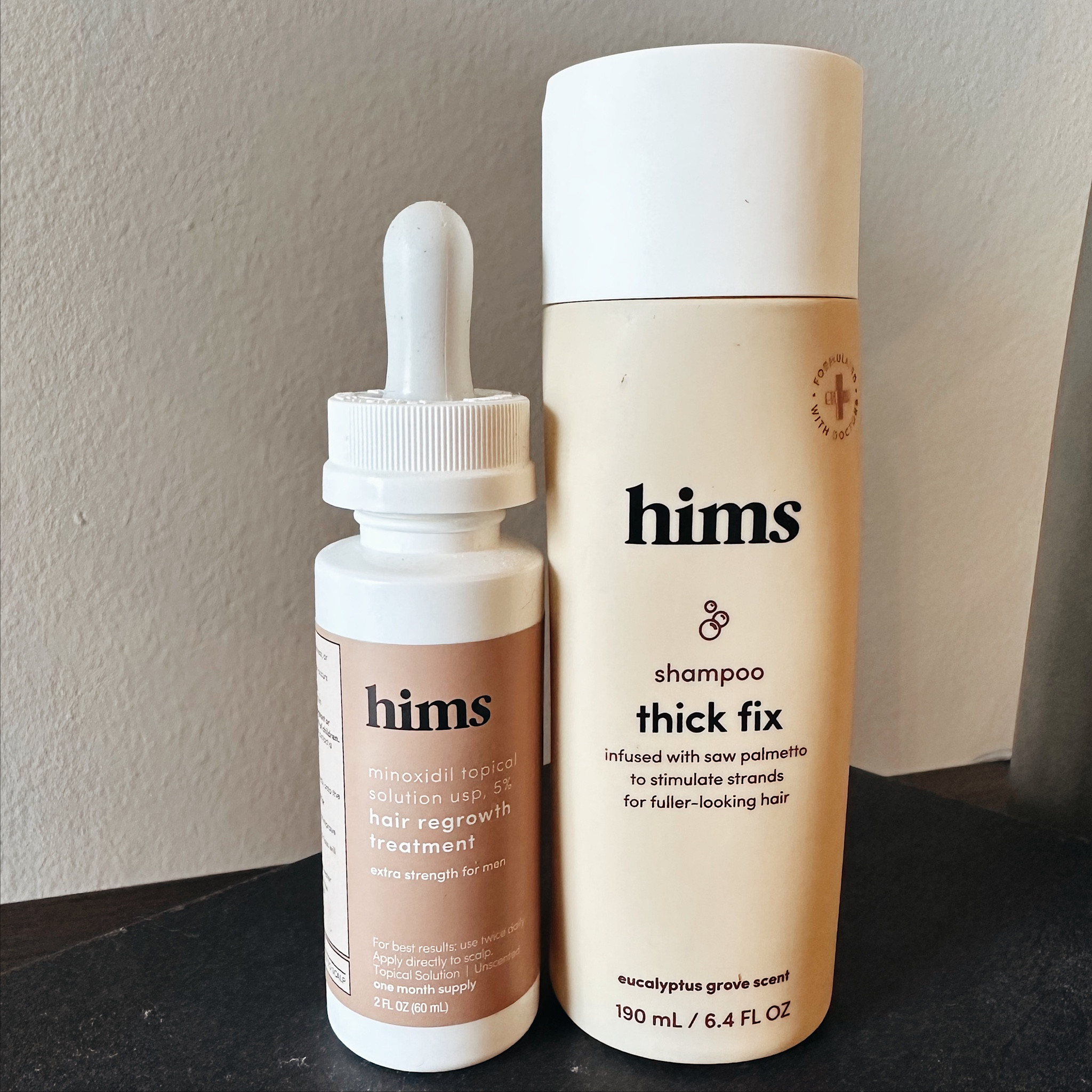 HIMS hair regrowth treatment helps prolong balding with everyday use 👌🏻

#LTKover40 #LTKmens #LTKbeauty