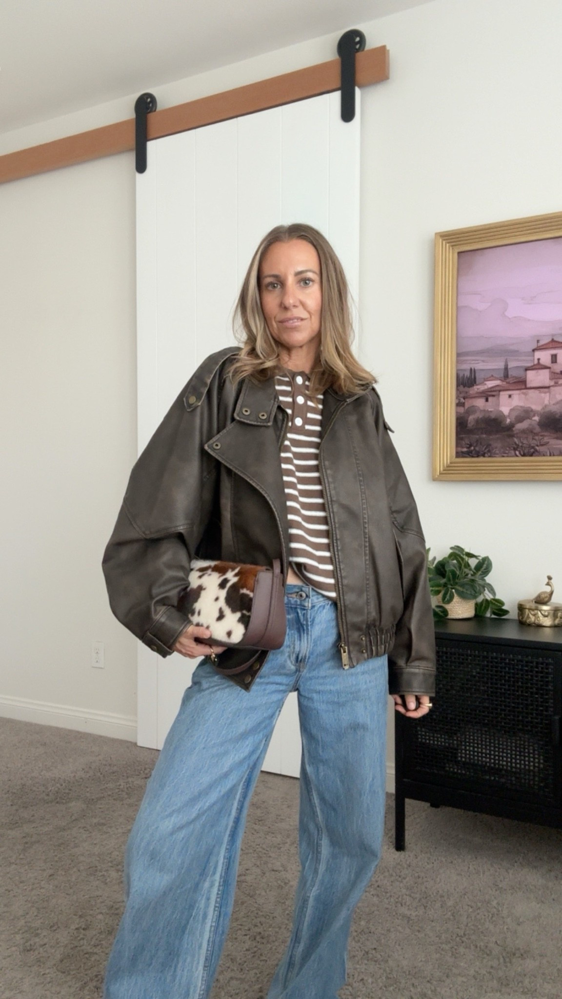 Casual chic fall outfit
Jacket size xs
Striped Henley sweater size small
Abercrombie denim size 24

#LTKgrwm #LTKootd #LTKSaleAlert