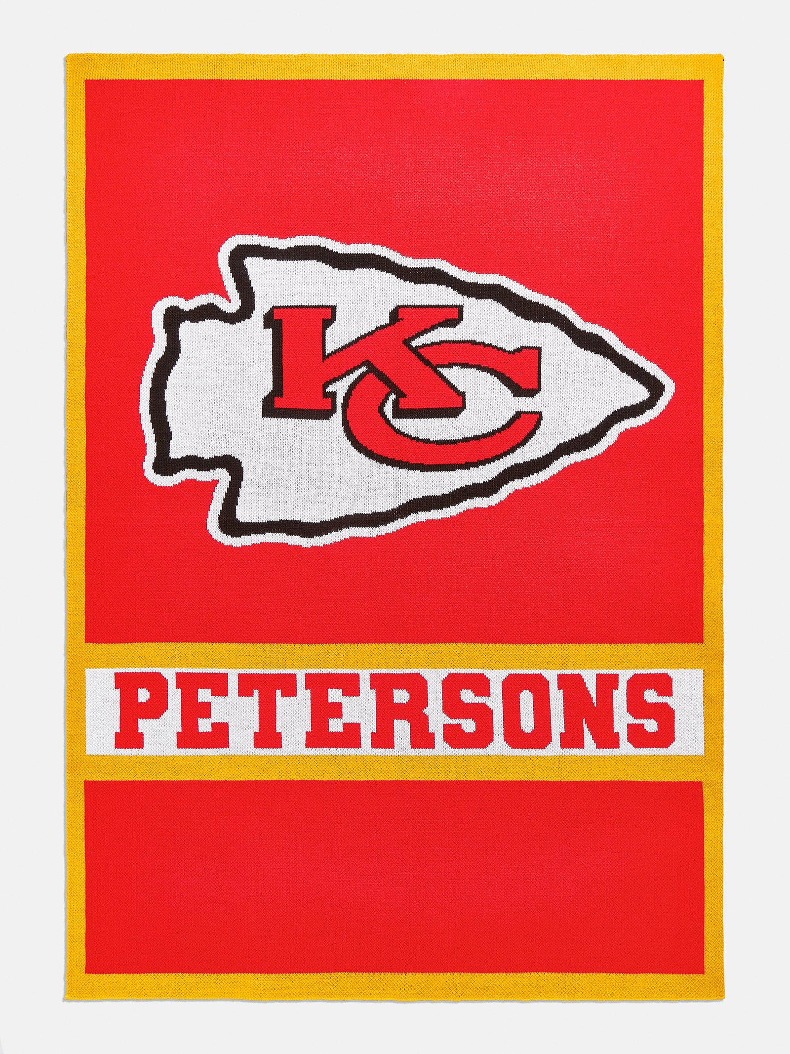 Kansas City Chiefs NFL Custom Blanket: Red | BaubleBar (US)
