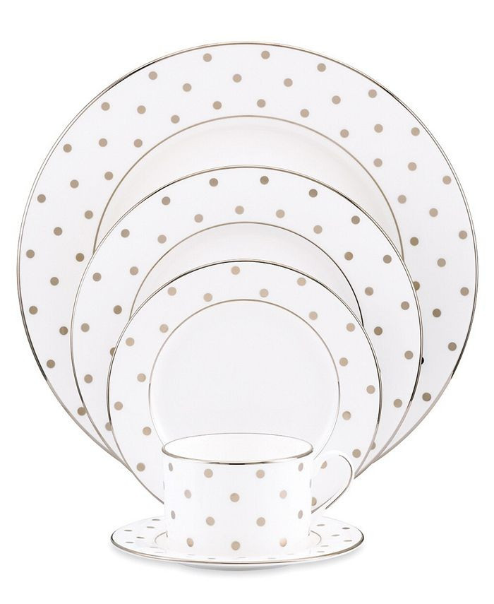 Gold Dot Place Setting | Macys (US)