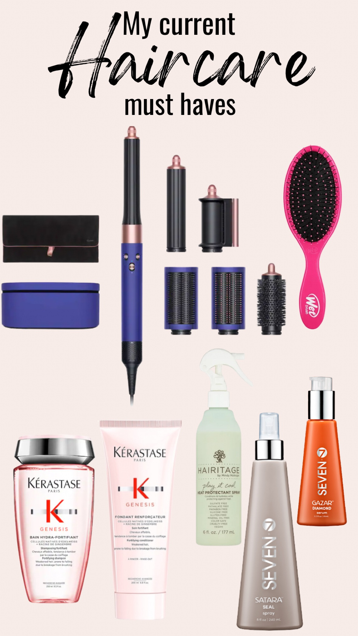 Healthy hair care products, dyson airwrap. 
Everything I am currently using to keep my hair healthy long and strong 


#LTKbeauty #LTKstyletip #LTKunder50