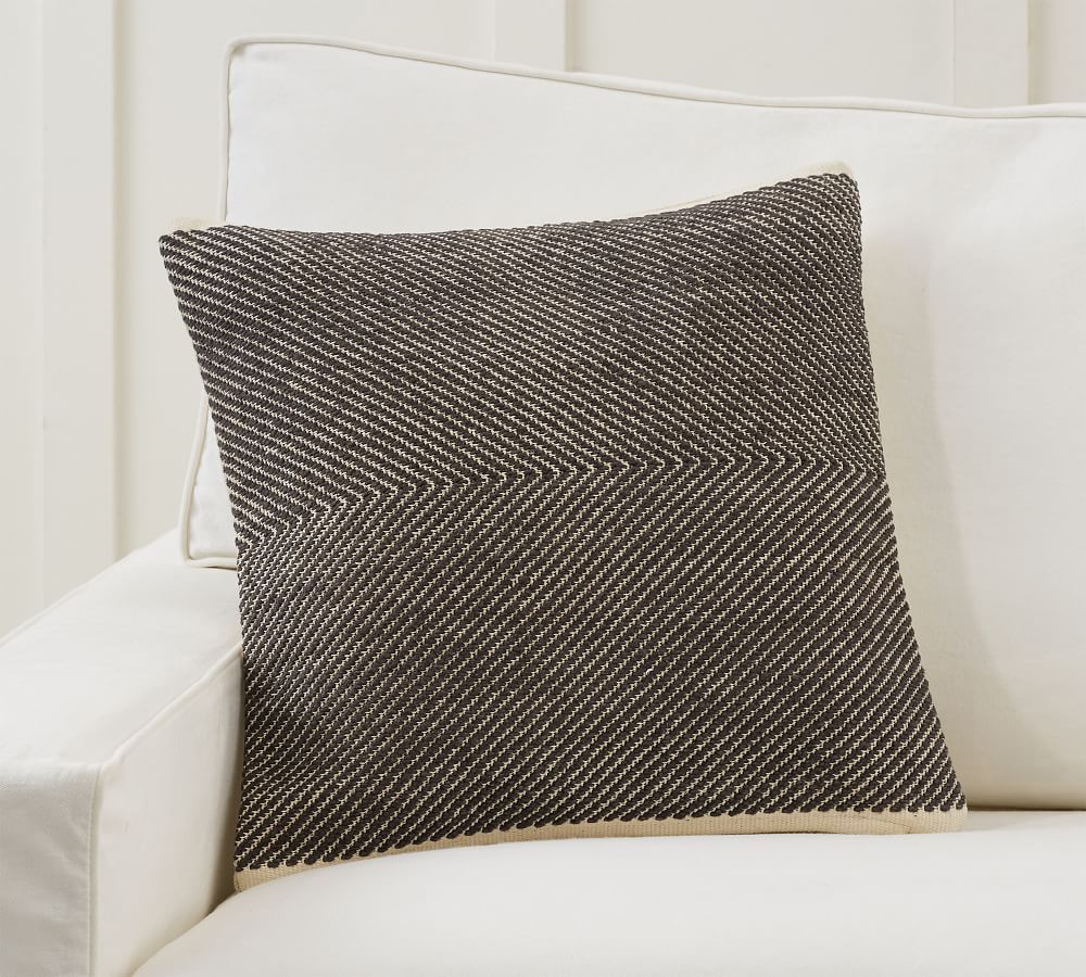 Ciara Textured Pillow Cover | Pottery Barn (US)