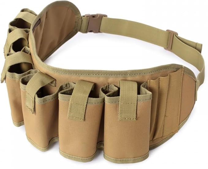 Beer Belt, Beer Soda Can Holster Belt Adjustable Bottle Waist Pack with Inside Pocket & Pen Holde... | Amazon (US)