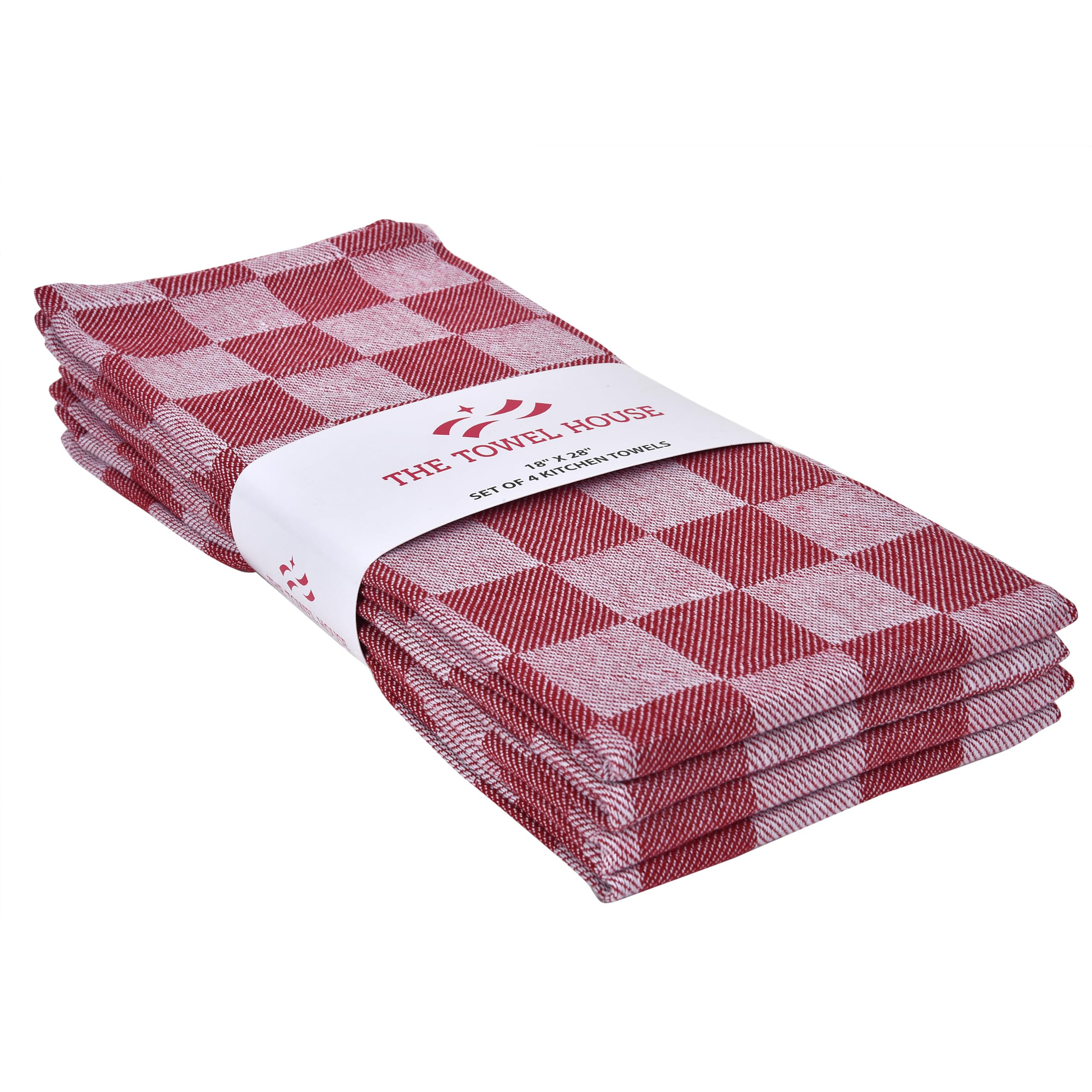 100% Cotton Premium Kitchen Towels - Ultra Absorbent, Soft Tea Towels with Hanging Loop - Extra L... | Amazon (US)