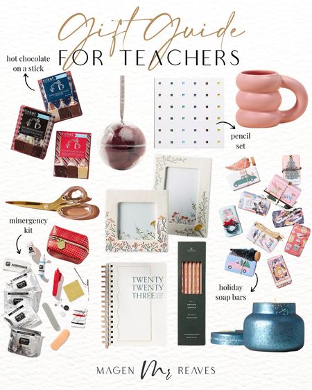 Gift guide for teachers! 

Teacher gifts - gift ideas for teachers - teacher must haves - gift guide 

#LTKHoliday #LTKSeasonal #LTKhome