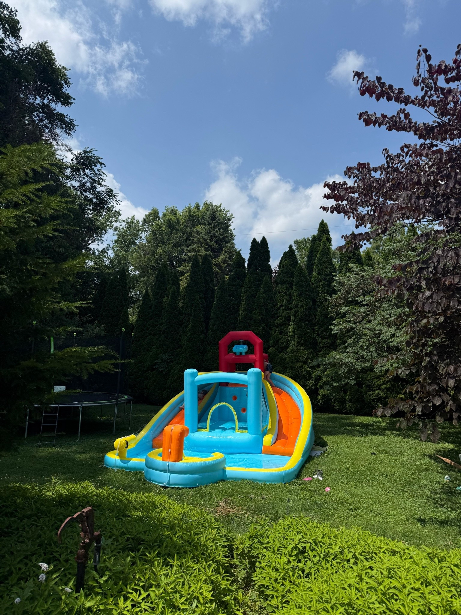 My kids are so obsessed with this waterslide!

#LTKKids #LTKHome #LTKSaleAlert