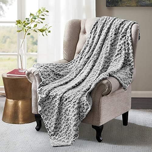 HOMEIDEAS Fleece Flannel Soft Summer Blanket Throw Size, 50X61 Inches Printed Blanket for Couc... | Amazon (US)