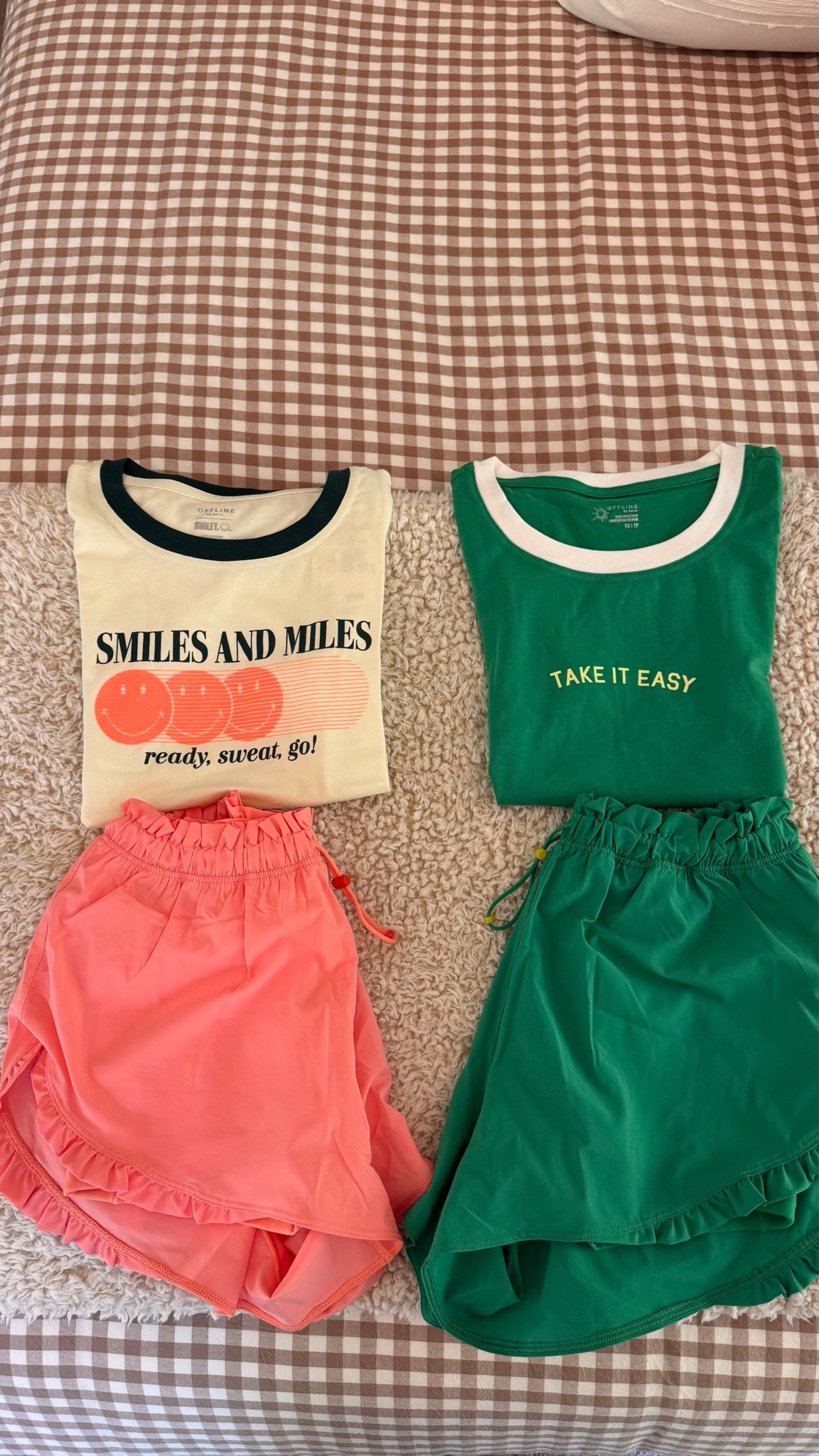 Which set is your fav?? 👀 I got XS in all of it!! @Aerie

#LTKU #LTKSeasonal #LTKActive