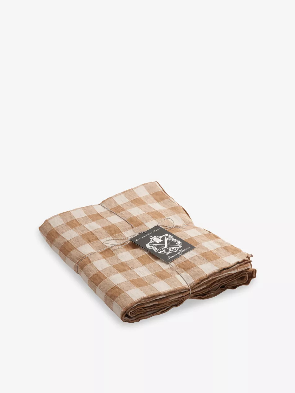 Bourdon Vintage Canvas Tablecloth | Selfridges