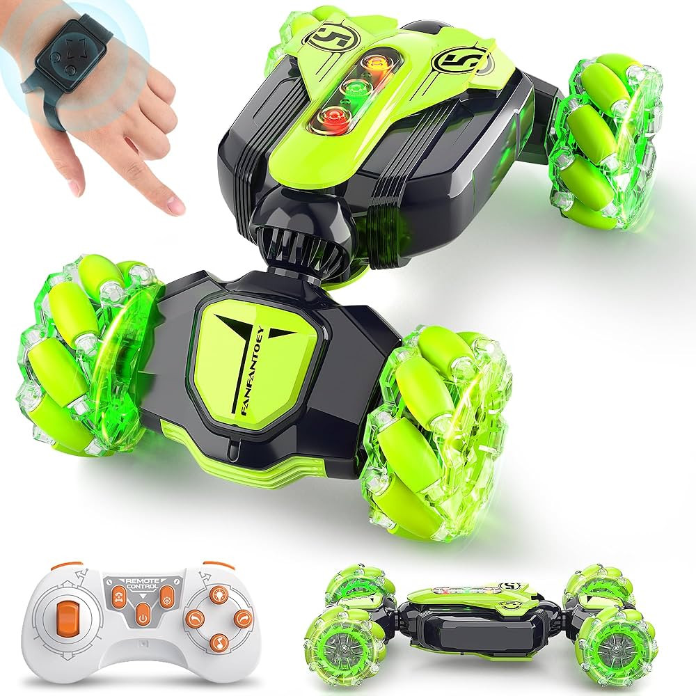 Gesture Sensing RC Stunt Car - Best Gifts for Boys 6-12 Year Old 360° Rotating 2.4Ghz 4WD Remote... | Amazon (US)