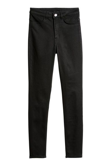 H & M - Super Skinny High Jeans - Black | H&M (US + CA)