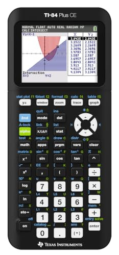 Texas Instruments TI-84 Plus CE Color Graphing Calculator, Black | Amazon (US)