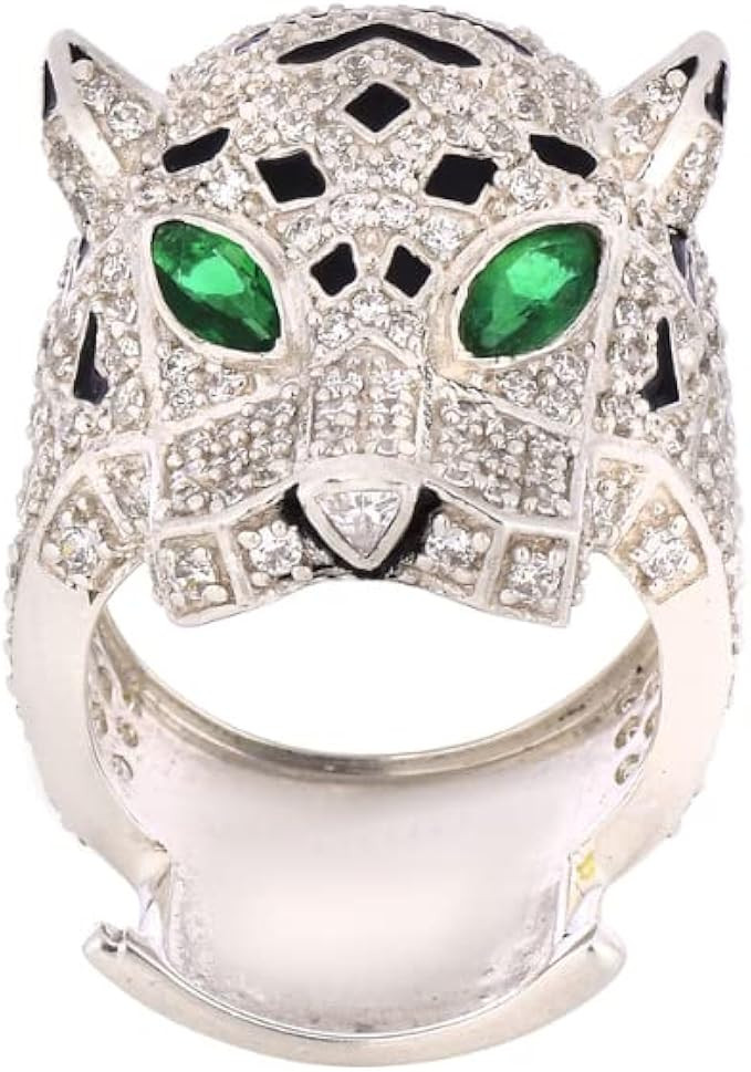 925 Sterling Silver Ring, Panther Design Ring For Women And Boy's, Unick Gift For Wife, Tradition... | Amazon (US)