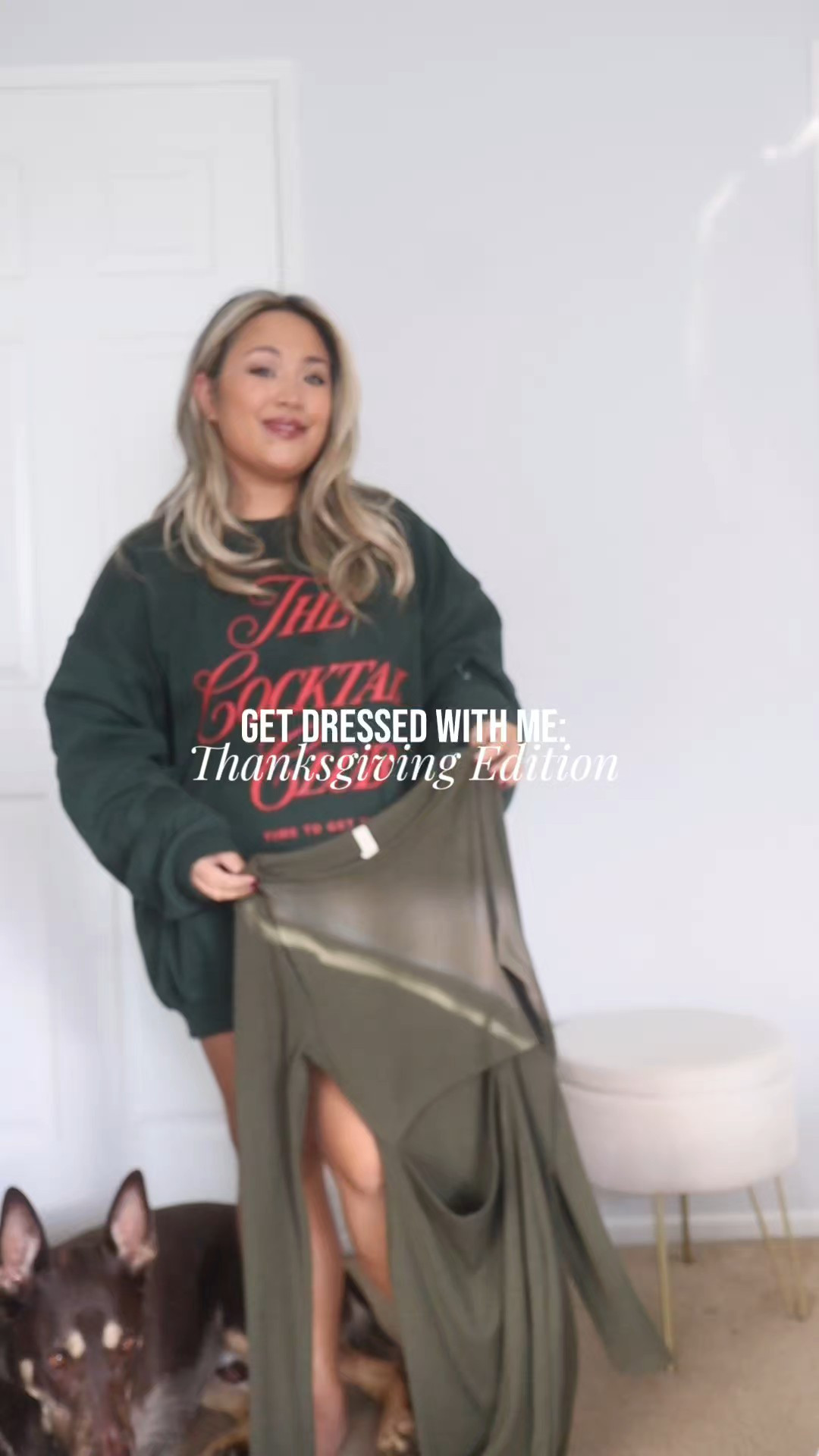 shop my dress and sweatshirt on LTK using the code "LTK40" to save 40% off your @VICI Collection order now through 12/2! 🦃🛍️ 

#LTKHoliday #LTKSeasonal #LTKSaleAlert