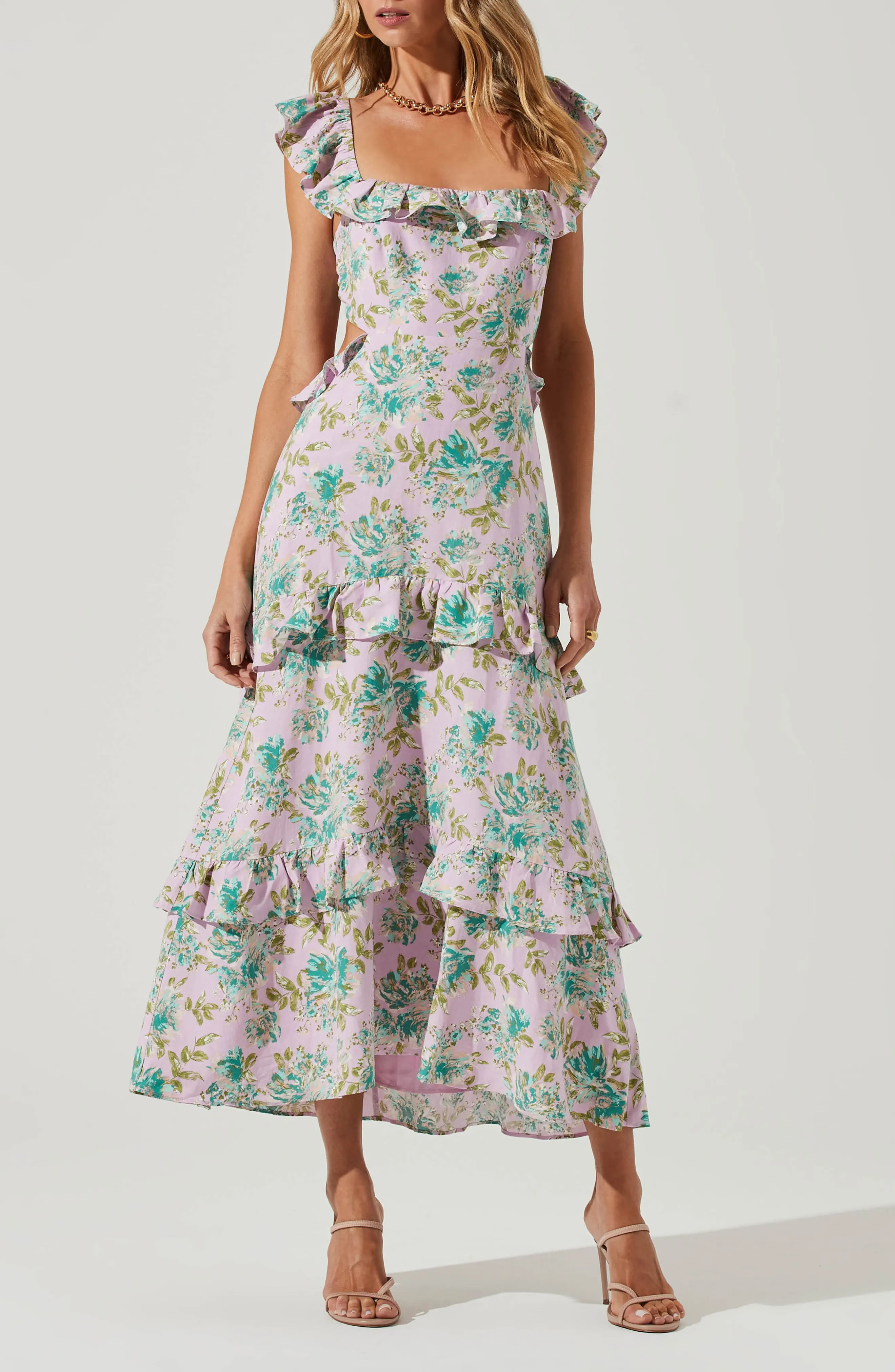 Lysette Floral Midi Sundress (Women) | Nordstromrack | Nordstrom Rack