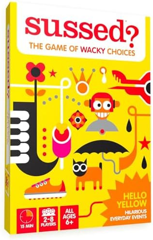 SUSSED The Wacky ‘What Would You Do?’ Social Card Game - Stocking Stuffer, Birthday Present &... | Amazon (US)