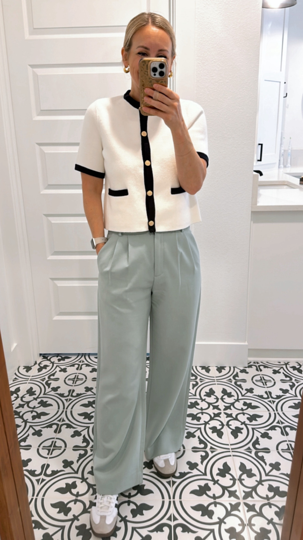 Spring teacher outfit: I sized up one size in the seester and pants. 

#LTKWorkwear #LTKStyleTip #LTKFindsUnder50